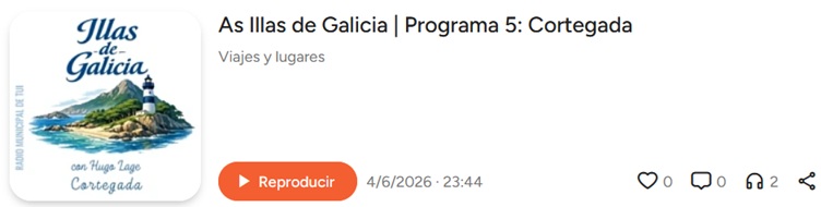 ESCOITAR PROGRAMA NA RADIO MUNICIPAL DE TUI