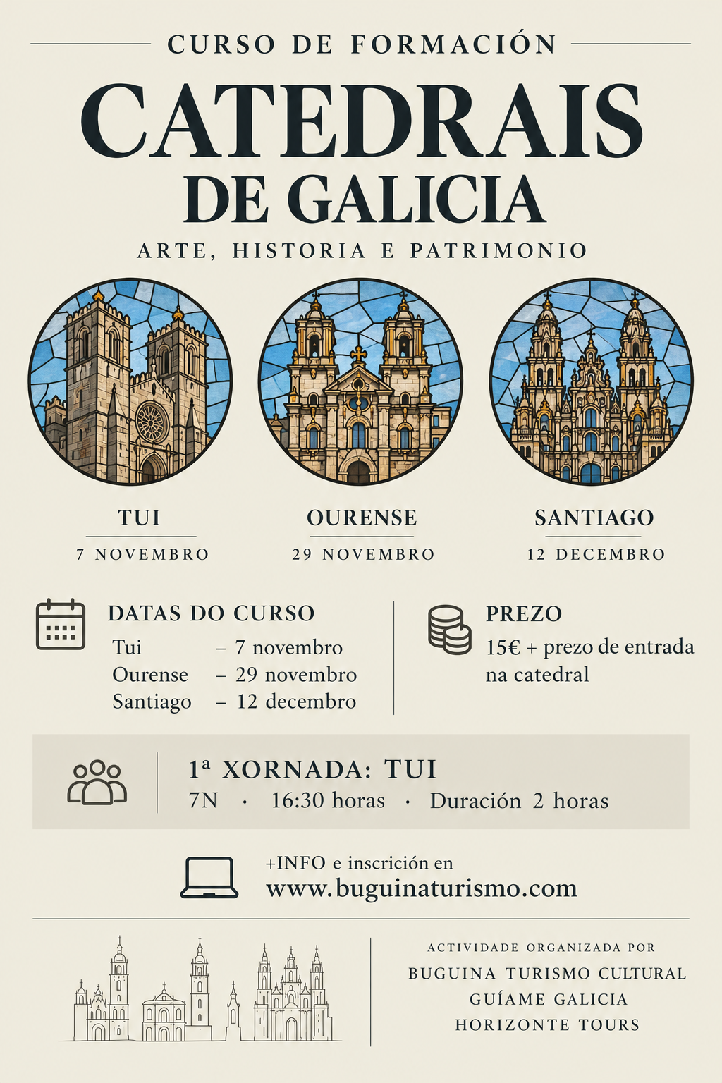 INSCRÍBETE CATEDRAIS DE GALICIA: TUI